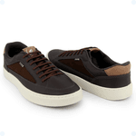 Sapatênis Masculino Sintético Marrom