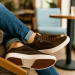 Sapatênis Masculino Sintético Marrom