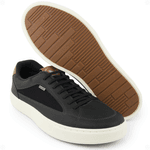 Sapatênis Masculino Sintético Preto