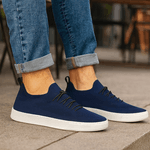 Tênis Knit Masculino Azul Marinho