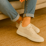 Tênis Knit Masculino Bege