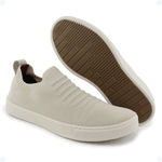 Tênis Masculino Knit Bege