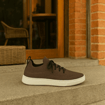 Tênis Knit Masculino Marrom Claro