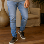 Tênis Knit Masculino Marrom Claro