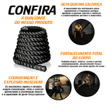 Corda Naval 10 Metros Treino Cross Training 32mm