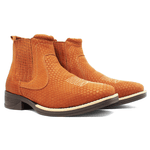 BOTA COUNTRY EM COURO SNAKE CARAMELO 521