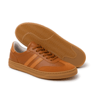 Tênis Feminino Casual Conhaque Couro DIfranca - 2042