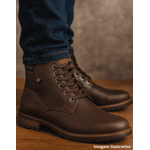 Bota Masculina Coturno Café DIfranca - NO-5050