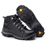 Bota Adventure Couro Legítimo Ranster - 5010 - Preta