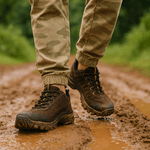 Tênis Adventure Couro Legítimo Strong Front Trekking Stop Boots - R40 - Café