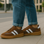 Tênis Feminino Casual Pinhão Couro DIfranca - 2042