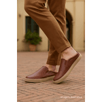Mule Masculino Couro Floater High Cutline Empire Lecas - 12060 - Canela