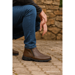 Bota Masculina Casual Confort Pinhão Couro DIfranca - 2135