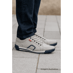 Sapatenis Masculino Jetta Conforto Difranca - 3025 - Gelo