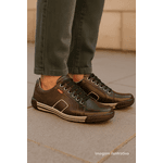 Sapatenis Masculino Jetta Conforto Difranca - 3025 - Cafe
