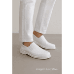 Sapato Casual Conforto Pele De Carneiro Ranster - 2009 - Branco