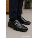 Sapato Linha Conforto Pele De Carneiro Ranster - 2016 - Preto