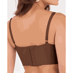 SUTIÃ TOP MOLDADO ULTRA MARROM OCRE