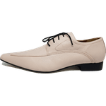 Sapato Masculino Italiano em Couro Social Executivo Branco Entretainer Bico Fino Ref: 220 Branco