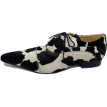 Sapato Masculino Italiano em Couro Social Executivo Branco Cow Bico Fino Ref: 415 Branco