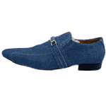 Sapato Masculino Social Jeans Azul Lavado Ref: D742