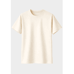 Camiseta Algodão Lisa - Off White