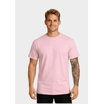 Camiseta Algodão Lisa - Rosa Bebê
