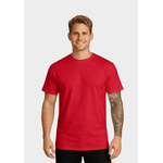 Camiseta Algodão Lisa - Vermelho