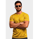 Camiseta Dry-Fit Masculino - Amarelo