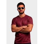 Camiseta Dry-Fit Masculino - Bordo