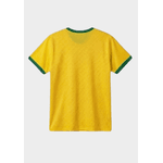 Camiseta Dry-Fit Plus Size - Amarelo/Verde