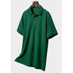 Camiseta Polo Masculina - Verde/Preto