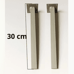 Suporte Grapa Reforçada Para Pia Ou Bancada 30cm Par 