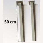 Suporte Grapa Reforçada Para Pia Ou Bancada 50cm Par 