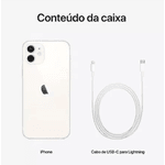 iPhone 12 Apple 128GB - Branco - NOVO