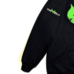 MOLETOM INFANTIL D´JANGUS WEST PRETO BOI VERDE NEON