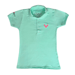 POLO FEM DJW VERDE BB BOI ROSA PINK