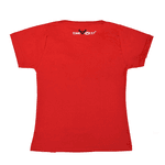 T-SHIRT D'JANGUS BASE VERMELHA LOGO HORIZONTAL