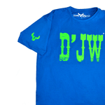 CAMISETA D'JANGUS WEST BASE AZUL ROYAL D'JW