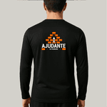 Camiseta Manga Longa Uniforme para Ajudante de Pedreiro 