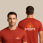Camiseta Manga Curta de Uniforme para Ajudante de Pedreiro