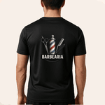 Camiseta Manga Curta de Uniforme para Barbeiro ou Barbearia 