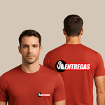 Camiseta Manga Curta de Uniforme para Entregas 