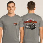 Camiseta Manga Curta de Uniforme para Estética Automotiva 