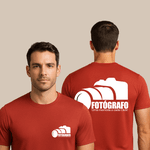 Camiseta Manga Curta de Uniforme para Fotógrafo e Eventos