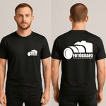 Camiseta Manga Curta de Uniforme para Fotógrafo e Eventos