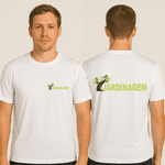 Camiseta Manga Curta de Uniforme para Jardineiro e Jardinagem