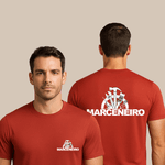 Camiseta Manga Curta de Uniforme para Marceneiro