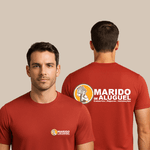 Camiseta Manga Curta de Uniforme para Marido de Aluguel