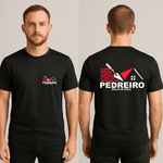 Camiseta Uniforme personalizada para Pedreiro 